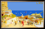 Southend-on-Sea Framed Giclee Print by R T Roussel