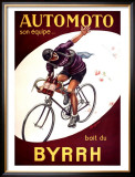 Automoto Byrrh Framed Giclee Print by Leonetto Cappiello