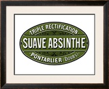 Sauve Absinthe Label, c 1900 Framed Giclee Print by Jacques Nathan-Garamond