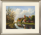 Village Reflections Prints by Pieter Molenaar