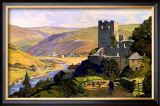 North East Dales, 1930 Framed Giclee Print by E Byatt