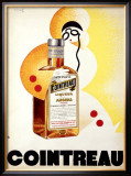 Cointreau Framed Giclee Print by Charles Loupot
