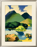 Ireland for Holidays, Killarney Framed Giclee Print by Clodagh Sparrow