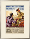 Spanish Bullfight, 1928 Framed Giclee Print