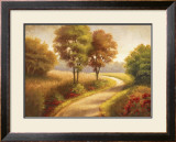 Afternoon Path Posters by Mathews 