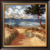 La Plage Prints by Morlaine 