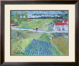 Landscape at Auvers after the Rain, c.1890 Art by Vincent van Gogh