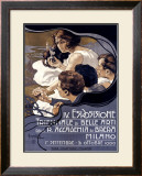 IV Esposizione Triennale di Belle Arti, Milano Framed Giclee Print by Adolfo Hohenstein