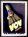 VOV Framed Giclee Print by Marcello Nizzoli