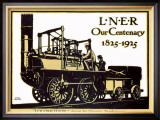 Our Centenary, 1825-1925, LNER Poster, 1925 Framed Giclee Print by Terence Tenison Cuneo
