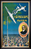 Le Gyroscope Framed Giclee Print by Faroy 