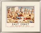 East Coast Framed Giclee Print by Brien 