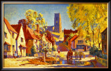 Suffolk, BR poster, circa 1950s Framed Giclee Print by Jack Merriott