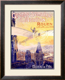 Grande Semaine d'Aviation Framed Giclee Print by Charles Rambert