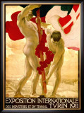 Expo Internationale Turin, 1911 Framed Giclee Print