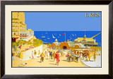 Southend-on-Sea Framed Giclee Print by R T Roussel
