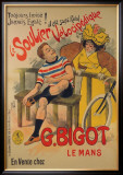 Cycles G. Bigot Framed Giclee Print by Misti 