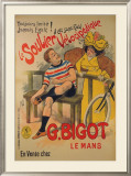 Cycles G. Bigot Framed Giclee Print by Misti 