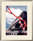 Chemin de Fer de l'Est Framed Giclee Print by Theodoro 