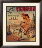 Cycles Vigneron Impressão giclée emoldurada por Charles Verneau