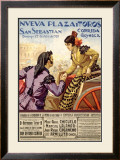 Spanish Bullfight, 1928 Framed Giclee Print