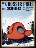 IV Grosser Preis Der Schweiz Framed Giclee Print by Thoni 