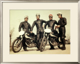 Ducati Agusta Moto Morini Team Framed Giclee Print