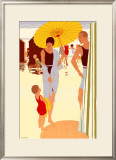 Filey for the Family Framed Giclee Print by Reginald Edward Higgins