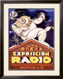 Teatro Opera Radio Framed Giclee Print