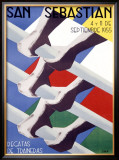 San Sebastian Framed Giclee Print by Iasla 