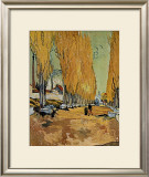 Allee des Alyscamps Prints by Vincent van Gogh