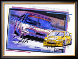 Michelin, Tire Ford Trans Am Framed Giclee Print