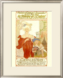 La Femme et l'Enfant Expo Framed Giclee Print by Fernand Toussaint