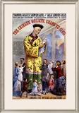 P.T. Barnum and the Great London Circus: The Chinese Goliath Framed Giclee Print by Chang-Tu-Sing 