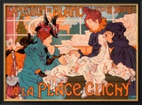 Exposition de Blanc Place Framed Giclee Print by Thiriet 