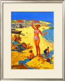 Mablethorpe and Sutton-on-sea, BR poster, circa 1950s Framed Giclee Print by Jack Merriott