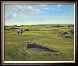 St. Andrews 13th - Hole O'Cross (In) Limited Edition Framed Print by Peter Munro