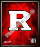Rutgers University 2008 Logo Framed Photographic Print