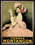 Cognac Montangon Framed Giclee Print