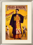 Folies Bergeres, Chinese Giant Framed Giclee Print by Jacobi 