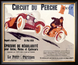 Circuit du Perche Framed Giclee Print by Joe Bridge