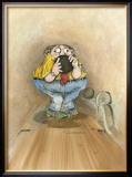 Split Happens Framed Giclee Print by Gary Patterson
