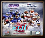 Super Bowl XLII Giants vs. Patriots Framed Photographic Print