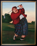 Golf Fore Posters by T. C. Chiu