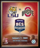 2007 BCS Championship Framed Photographic Print