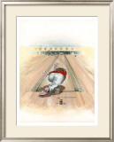 Curve Ball Framed Giclee Print by Gary Patterson