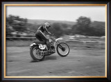 High Speed Sweeper Framed Giclee Print by Charlie Morey