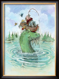 The Keeper Framed Giclee Print by Gary Patterson