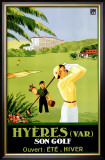 Hyeres, French Riviera Framed Giclee Print by Deje 