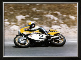 Roberts Yamaha Laguna Seca GP Framed Giclee Print by Jerry Smith